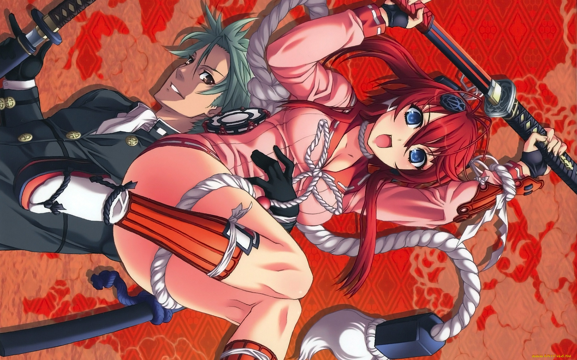 samurai, girls, , , , 